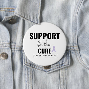 le cancer. le soutien pour le traitement. Badge