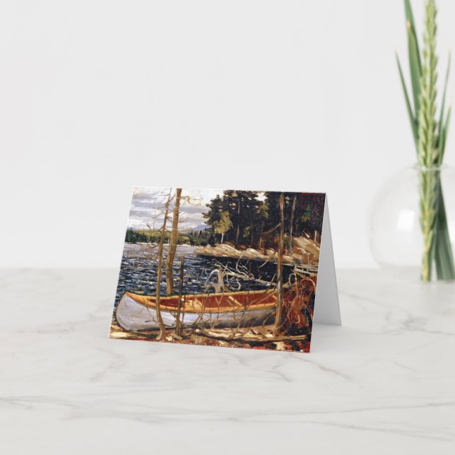 Le canoé, art par Tom Thomson (Devant)