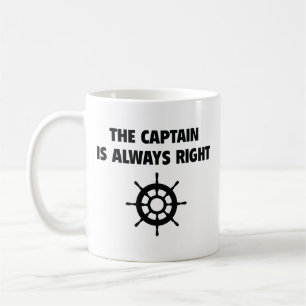 Le Capitaine A Toujours Raison De Café Mug