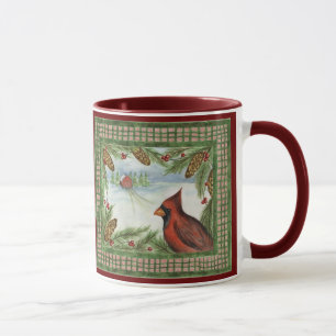 Le cardinal de Noël Mug