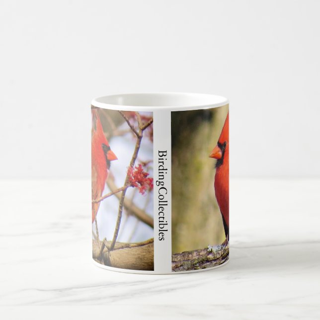 Le cardinal Mug II par BirdingCollectibles (Centre)