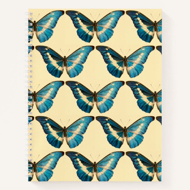 Le carnet de croquis de la spirale papillon morpho (Devant)