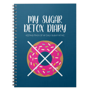 Le carnet de journal intime de désintoxication de