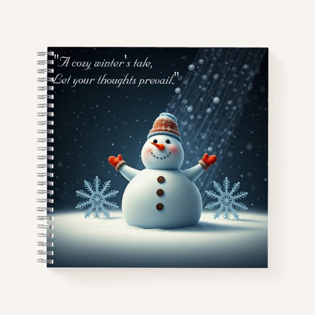 Le Carnet de l'histoire de l'hiver (Devant)
