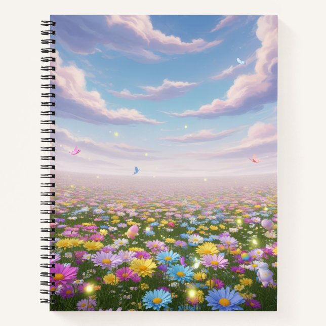 Le Carnet enchanté Pastel Meadow (Devant)