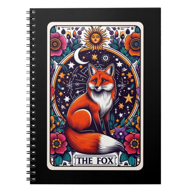 Le Carnet Fox Spirit Tarot Card (Devant)