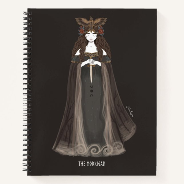 Le Carnet Morrigan A4 (Devant)
