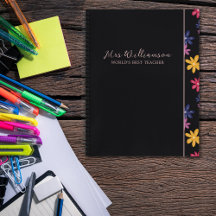 Le Carnet Spiral de l'enseignant floral moderne br