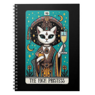 Le Carnet Tarot de chats de la grande prêtresse