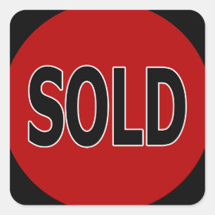 Le carré a vendu des autocollants