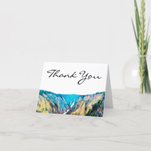 Le Carte de remerciements du parc national de Yell