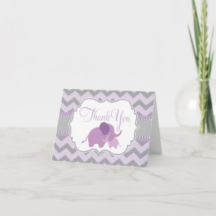 Le Carte de remerciements du petit Baby shower de