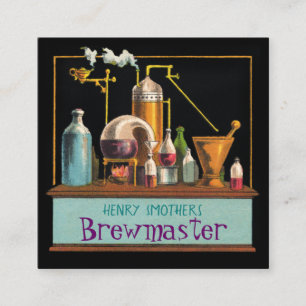 Le Carte de visite Carré Alchemist Brewmaster