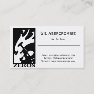 Le carte de visite de Gil (paquet de 100)