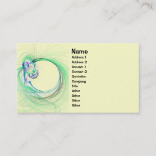 Le carte de visite de guérisseur
