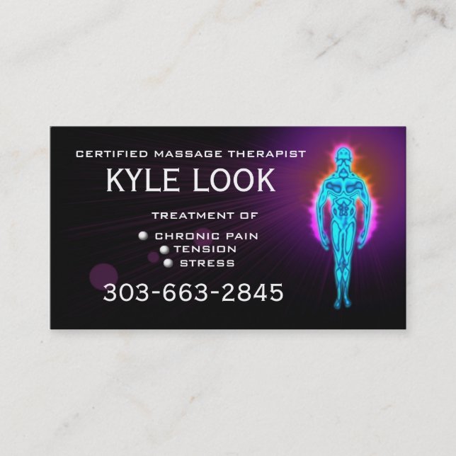 Le carte de visite de Kyle (Devant)