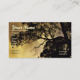 Le Carte de visite de la soie de la nature