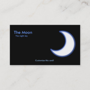 Le carte de visite de lune