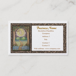 Le carte de visite de tarot de lune