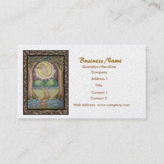 Le carte de visite de tarot de lune
