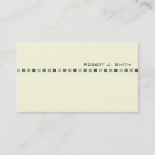 Le carte de visite d'hommes modernes