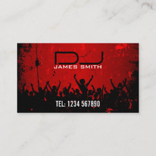 Le carte de visite du DJ