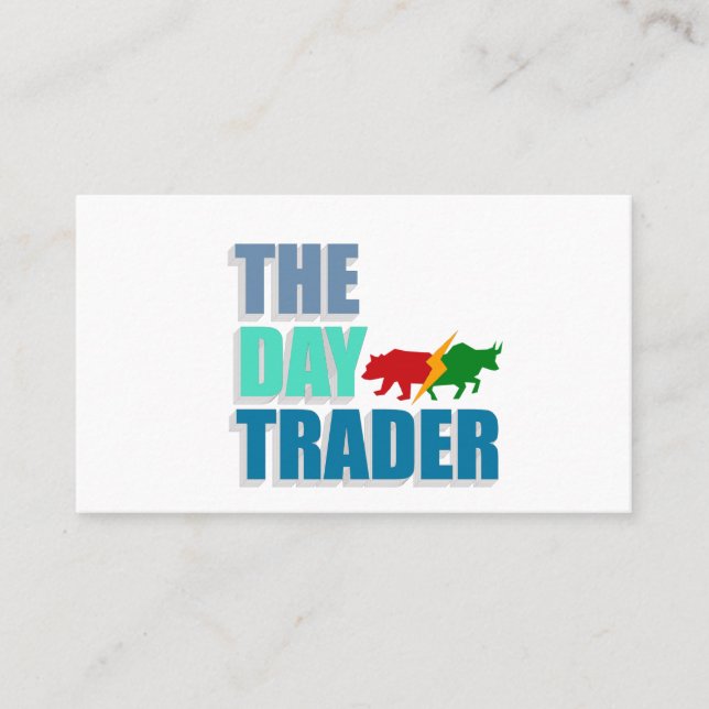 Le Carte de visite du Jour Trader (Devant)