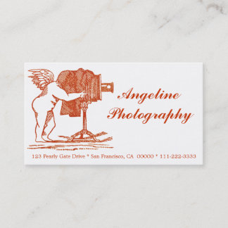Le carte de visite du photographe