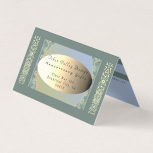 Le Carte de visite plié Arts