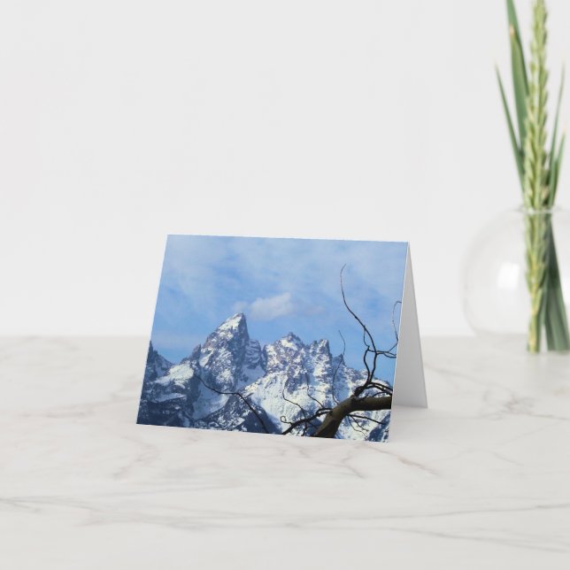 Le carte pour notes grand de Teton (Devant)