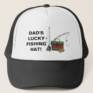 Le casquette chanceux de la pêche du papa ajouten