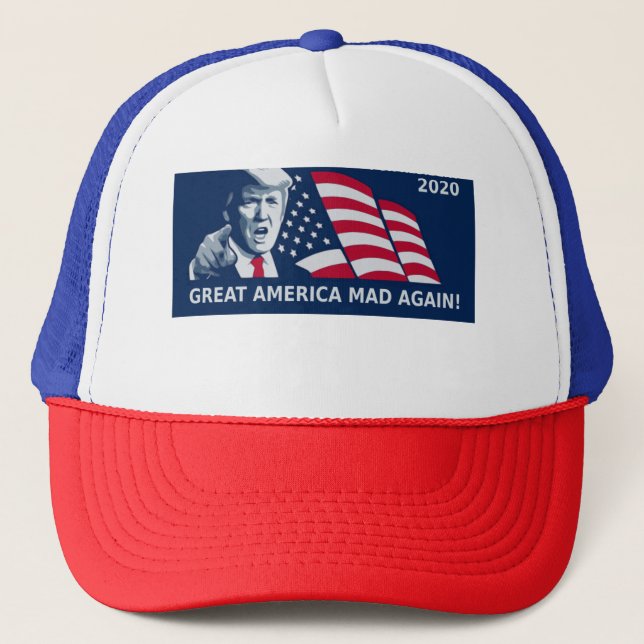 Le Casquette De Baseball Great America A Réagi ! (Devant)