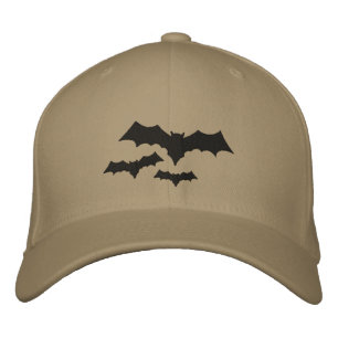 LE CASQUETTE DE BATS HOMME EMBROIDÉE