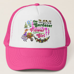 Le casquette de camionneur de demoiselle de