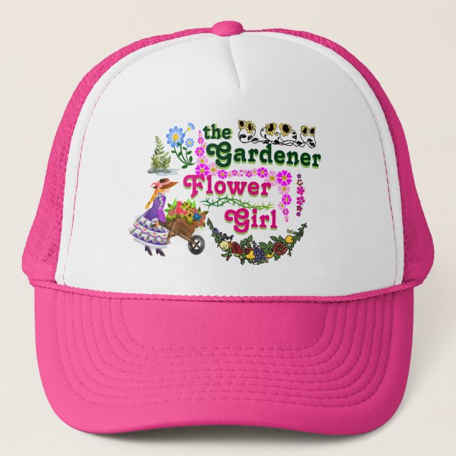 Le casquette de camionneur de demoiselle de (Devant)