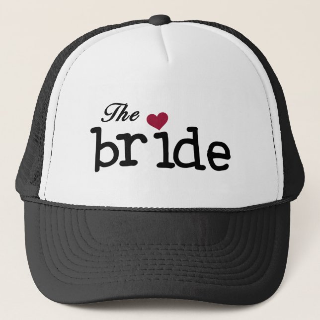 Le casquette de jeune mariée (Devant)