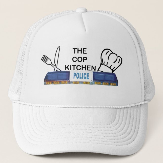 Le Casquette de la boule de cuisine Cop (Devant)