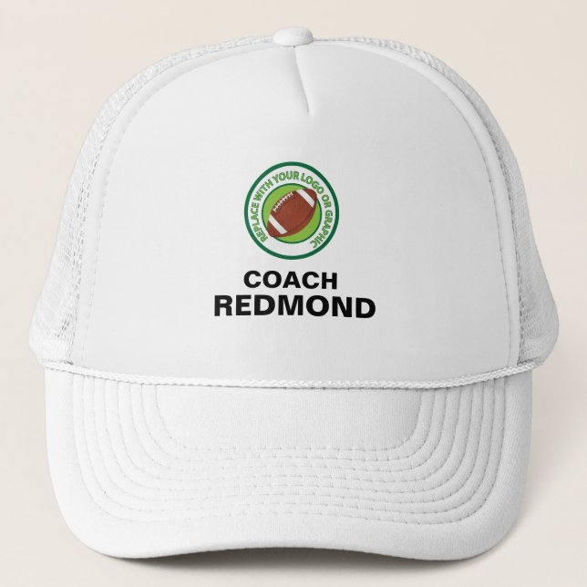 Le Casquette de l'entraîneur avec votre logo (Devant)