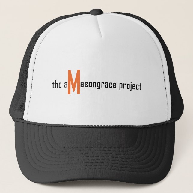 le casquette de projet d'aMasongrace (Devant)
