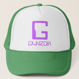 Le casquette des camionneurs vert clair et blancs
