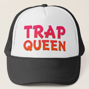 Le casquette des femmes drôles de reine de piège