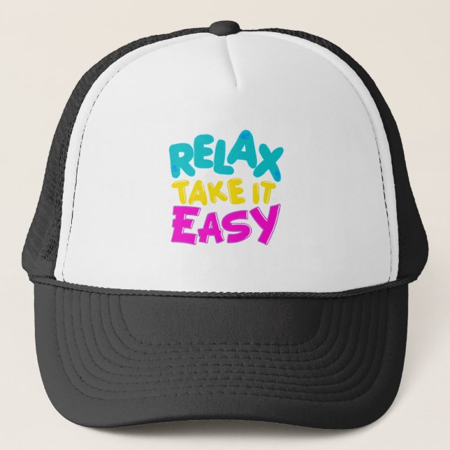 LE CASQUETTE DÉTENDENT LE PRENNENT FACILE (Devant)