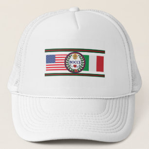 Le casquette du camionneur américain et italien d