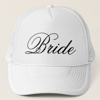 Le casquette du camionneur de mariage de jeune