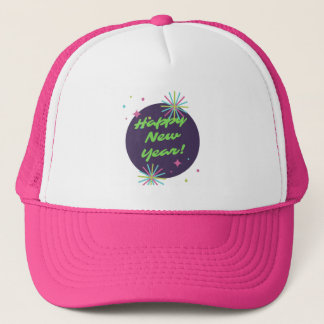Le Casquette du Nouvel An rose