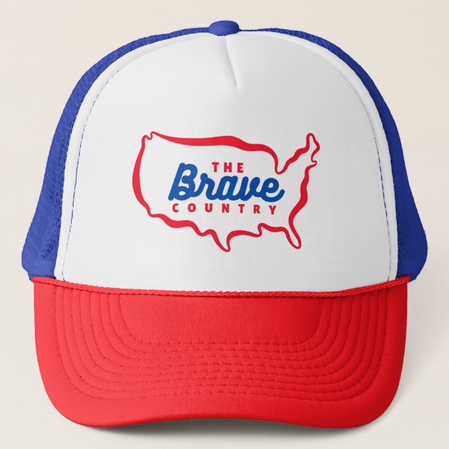 Le Casquette du pays patriote "Le pays courageux" (Devant)