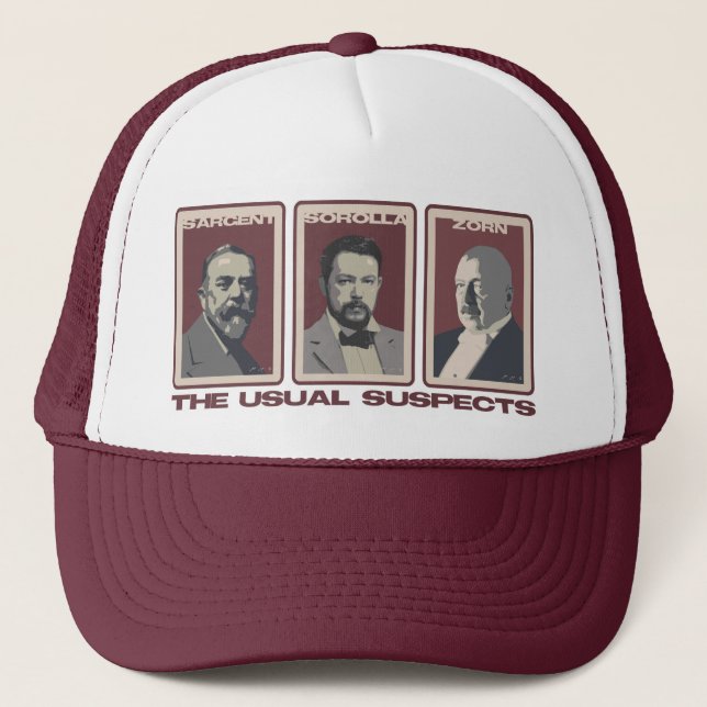 Le casquette habituel de suspects (Devant)