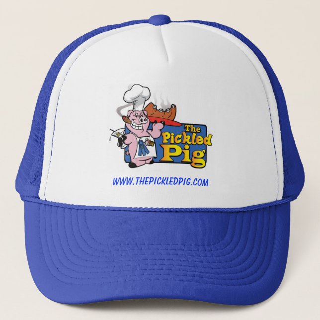 Le casquette mariné de camionneurs de porc (Devant)