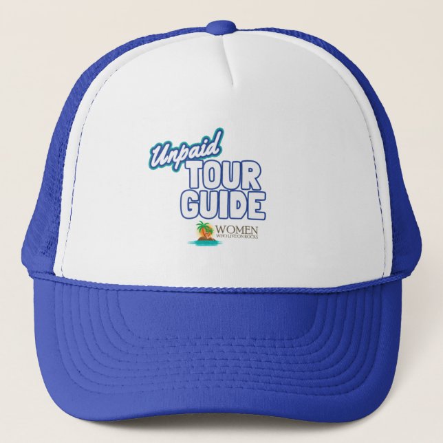 Le casquette officiel du guide touristique impayé (Devant)