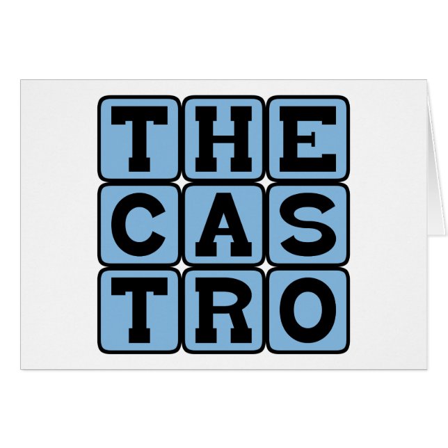 Le Castro, quartier de San Francisco (Devant horizontal)
